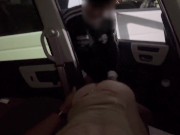 カーセ中に若い男性に覗かれ、逆ナンパで誘ったら生挿入中出しされ彼の前で寝取られちゃった💦お掃除フェラも🥰オマンコから垂れてくる他人精子を彼氏のチンポに付け味わう変態巨乳M熟女💕　日本人/NTR 10/16