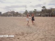 Petite sluts having threesome with your POV cock 7/16