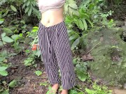 Pinay Cooking Wild Ferns and Sex in the Riverside - Viral Single Mom Outdoor 16/16