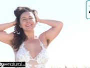 Hairy Nikki Silver at Beach 4/16