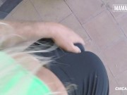 Curvy Babe Blondie Fesser Hardcore Outdoor Sex With Big Dick - MAMACITAZ 1/16