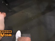 POV - Ivi Rein petite blonde yogi presents her ass for mounting 3/16