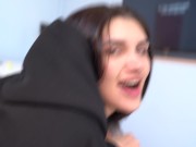 Pretty Woman Jadilica in merch MYDRIASTEPSIS gives in juicy pussy _ NIGONIKA TOP PORN 2023 (4K) 6/16