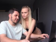 My stepsister let me fuck her young pink pussy for a laptop 2/16