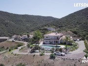 Serene Siren Seduces College Babes Ivy Wolfe And Alexis Tae To Threeway - A GIRL KNOWS 1/16