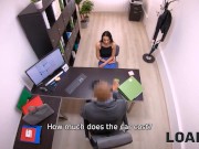 LOAN4K. Blonde girl spreads legs so loaner instantly approves a credit 3/16