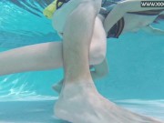 Minnie is being hardcore fucked in the pool