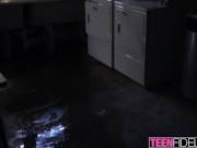 Cute Blonde Fucks Her Sketchy Landlord 2/16