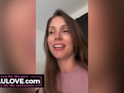 Babe showing closeup creampie, queefing pussy farts, doggystyle JOI, naked asshole twerking & spreading - Lelu Love 4/16