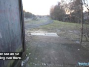 Public Agent This sexy brown haired babe take a big cock deep in her pussy 8/16