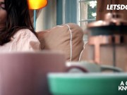 Lana & Alya Need Hot Scissoring In Steamy Girl On Girl Fuck - A GIRL KNOWS 1/16