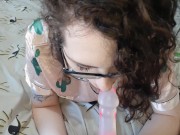 POV GIRLFRIEND Experience with shy English Girl (bj, fingering,cream pie, dildo) 2/16