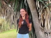 She was crazy for doing it! Ezmeralda Blue, desperate for old men 3/16