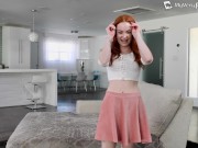 MYVERYFIRSTTIME Horny Ginger Tries Porn For The First Time 4/16