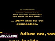 Babe dancing nude and masturbating with vibrator multiple orgasms & live blowjob missionary doggystyle cumshot - Lelu Love 1/16