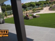 POV - Petite slut Alyssa Bounty takes anal drilling 2/16