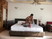 Tiny Thai hooker gets creampied by a customer on camera 16/16