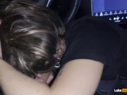 Petite Teen Sucks & Fucks In Car 5/16