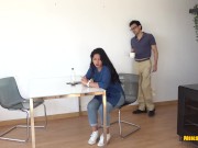 Big Boobs College Teen Fucked Rough by Policeman 2/16