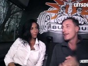 Cum Hungry MILF Lady Paris Submits To Stud Into Hot Nasty Fuck On The Backseat - LETSDOEIT 5/16