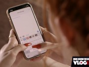 Beautiful Redhead Hottie Gia Tvoricceli BTS 3/16