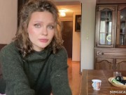 Отодрал жену друга во все дырки за долги (With subs) 3/16