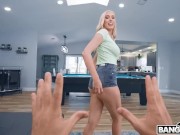 BANGBROS - Kay Lovely shows off her purfect natural tits to Tyler Steel 4/16