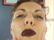 Naughty girlfriend deepthroats her boyfriends cock then gets fucked 5/16