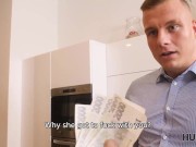 HUNT4K. Girl can't run from BF who makes her receive stranger's cock 10/16