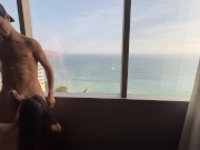 Fucking hard in a hotel, I hope my boyfriend never sees this video 5/16