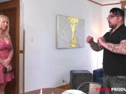 Busty Blonde Milf Fucked on the Dinner Table 3/16