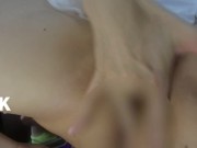 【Twitterのフォロワーさんpart4】オナニー動画を視聴しながら舌バイブで遊ぶ熟女 14/16