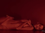 WOWGIRLS Gorgeous model with perfect tits Sonya Blaze masturbating for us in this super hot solo video 10/16