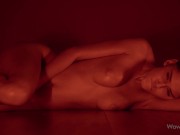 WOWGIRLS Gorgeous model with perfect tits Sonya Blaze masturbating for us in this super hot solo video 15/16