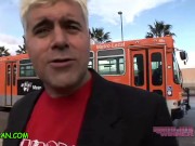 Johnson from Oakland Sucks Gives Himself a Blowjob w PAWG Sara Jay 7/16