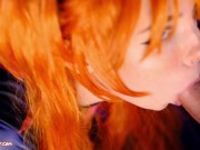 Sloppy Blowjob and Pussy Creampie. Evangelion Asuka Langley - MollyRedWolf 9/16