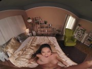 Busty Asian beauty gets pounded in virtual reality 12/16
