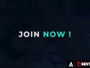 Busty Teen Fucks With Lesbian GILF After Massage 1/16