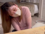 【個人撮影】 罰ゲームありのパーティーゲームでリモコンバイブ潮吹き♡我慢できず中出しSEXおねだり♡ HENTAI/個人撮影/ハメ撮り/看護師/潮吹き/中出し 15/16