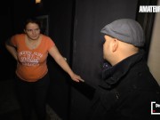 BBW Newbie Anna C. Hot Fuck In Sex Reportage With Stud - AMATEUR EURO 1/16