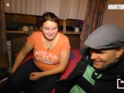 BBW Newbie Anna C. Hot Fuck In Sex Reportage With Stud - AMATEUR EURO 2/16