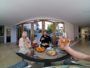 Kay Lovely And Blake Blossom Taking Your Visit A perfect Opportunity For Trio Session 2/16