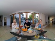 Kay Lovely And Blake Blossom Taking Your Visit A perfect Opportunity For Trio Session 3/16