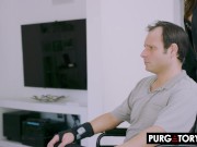 PURGATORYX Katrina Colt gets double penetrated by two men in front of her husband 8/16