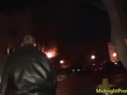 Cock whore in gangbang 3/16