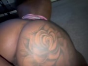 Good Dick Got Big Booty Ebony Moaning Loud! 13/16