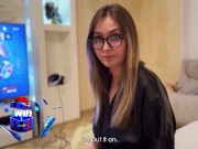 Tricky stepson fucks his naive stepmom while she is in virtual reality 2/16