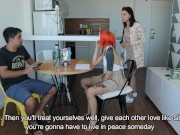 Mi hermanastra no quiere estudiar cuando nos dejan solos 😏 - SilkySkin & LynnScream 2/16