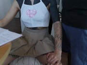 Mi hermanastra no quiere estudiar cuando nos dejan solos 😏 - SilkySkin & LynnScream 4/16