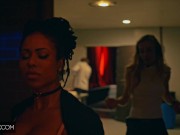 Deeper. Ebony babe creampied 3/16